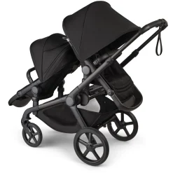 Bugaboo Kangaroo Double Seat Stroller - Black / Midnight Black / Midnight Black