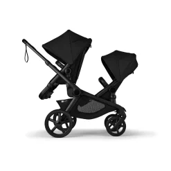 Bugaboo Kangaroo Double Seat Stroller - Black / Midnight Black / Midnight Black