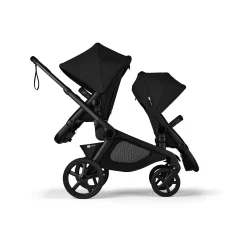 Bugaboo Kangaroo Double Seat Stroller - Black / Midnight Black / Midnight Black
