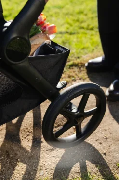 Bugaboo Kangaroo Double Seat Stroller - Black / Midnight Black / Misty White