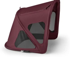 Bugaboo Kangaroo/Fox 5/Cameleon 3/Lynx Breezy Sun Canopy - Dark Cherry