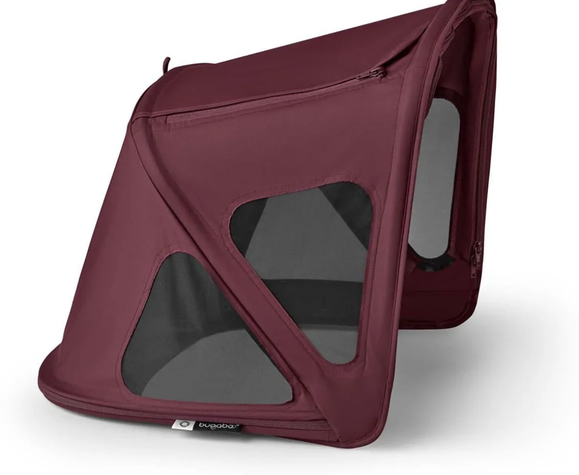 Bugaboo Kangaroo/Fox 5/Cameleon 3/Lynx Breezy Sun Canopy - Dark Cherry