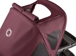 Bugaboo Kangaroo/Fox 5/Cameleon 3/Lynx Breezy Sun Canopy - Dark Cherry