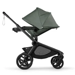 Bugaboo Kangaroo Seat Complete Stroller - Black / Forest Green / Forest Green