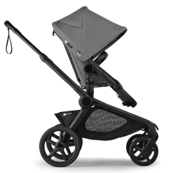 Bugaboo Kangaroo Seat Complete Stroller - Black / Moon Grey / Moon Grey