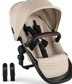 Bugaboo Kangaroo Sibling / Toddler Seat - Black / Desert Taupe / Desert Taupe