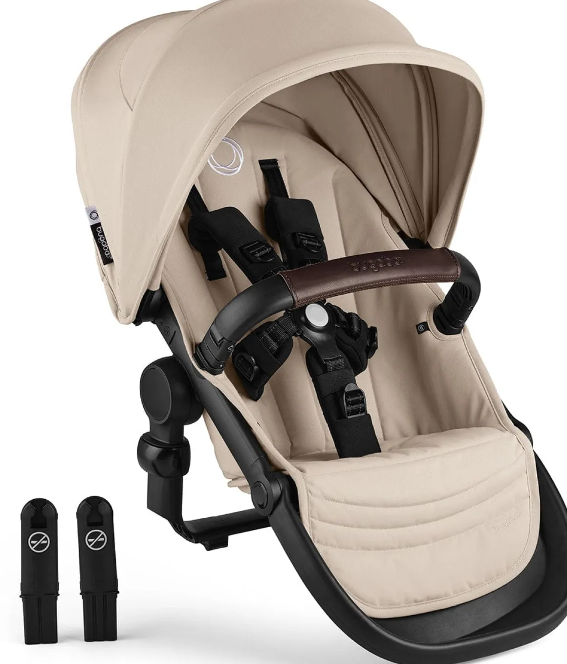 Bugaboo Kangaroo Sibling / Toddler Seat - Black / Desert Taupe / Desert Taupe