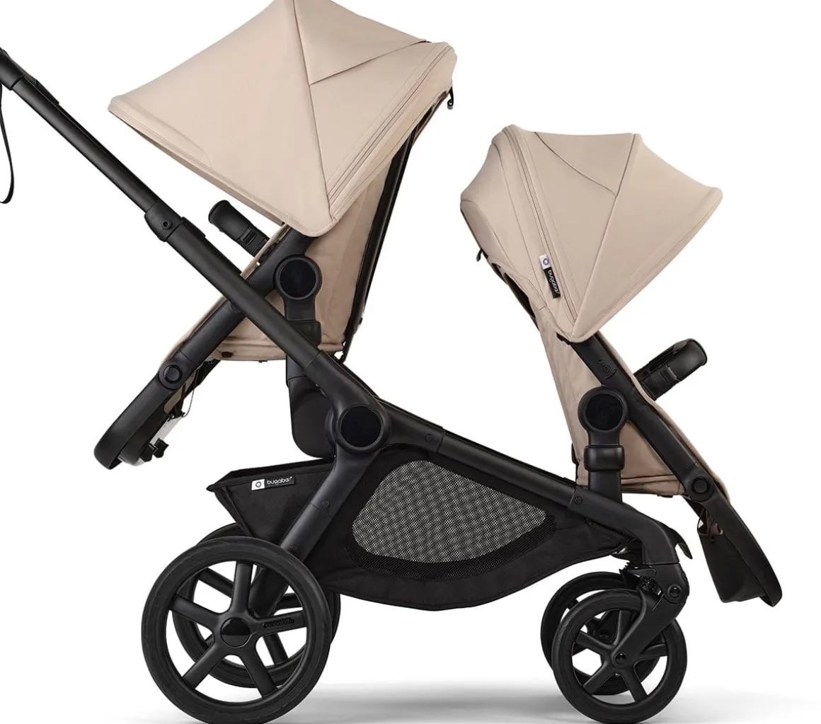 Bugaboo Kangaroo Sibling / Toddler Seat - Black / Desert Taupe / Desert Taupe