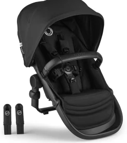 Bugaboo Kangaroo Sibling / Toddler Seat - Black / Midnight Black / Midnight Black