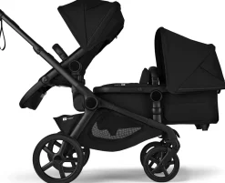 Bugaboo Kangaroo Sibling / Toddler Seat - Black / Midnight Black / Midnight Black