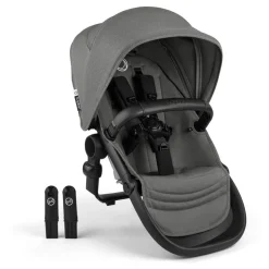 Bugaboo Kangaroo Sibling / Toddler Seat - Black / Moon Grey / Moon Grey