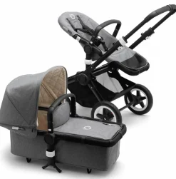 Bugaboo OPEN BOX Buffalo Classic Plus Stroller - Grey Melange