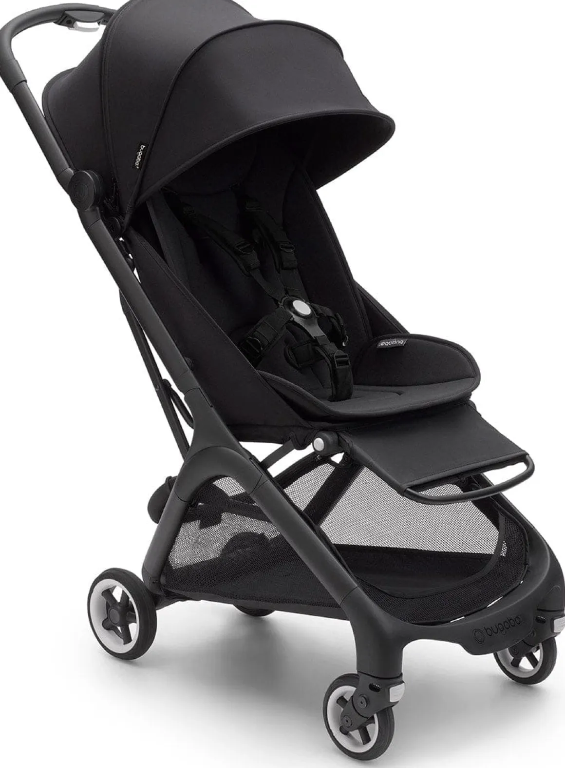 Bugaboo OPEN BOX Butterfly 1 Complete Compact Stroller - Black / Midnight Black