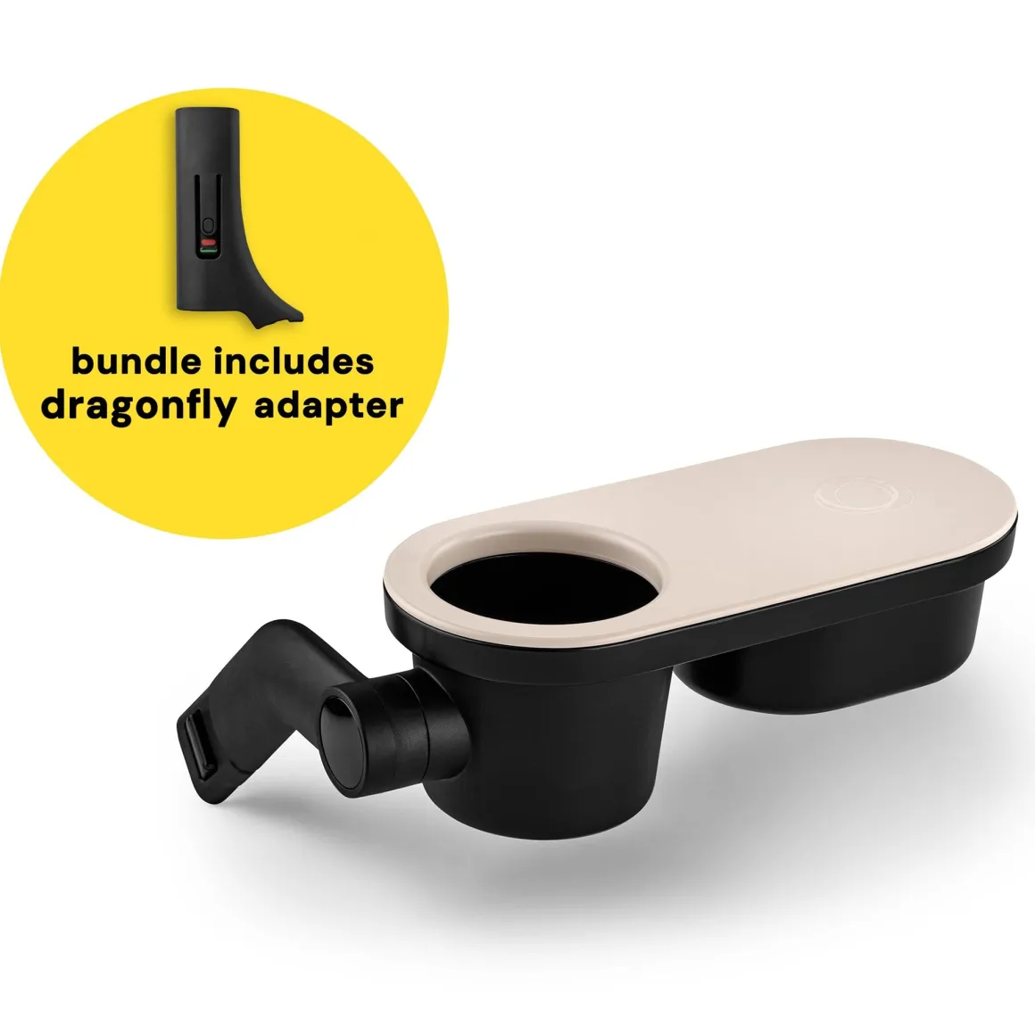 Bugaboo Stroller Snack Tray + Dragonfly Tray Adapter Bundle