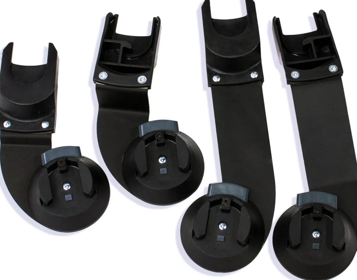 Bumbleride Indie Twin Car Seat Adapter, Set - Clek, Maxi Cosi / Cybex / Nuna