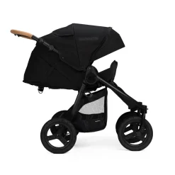 Bumbleride Indie Twin Stroller + One Bassinet Bundle - Black