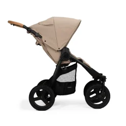 Bumbleride Indie Twin Stroller + One Bassinet Bundle - Sand