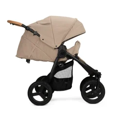 Bumbleride Indie Twin Stroller + One Bassinet Bundle - Sand