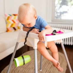 Busy Baby Bottle Bungee - Pink
