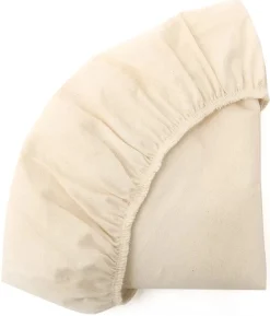 Charlie Crane Fitted Sheet for KUKO Moses Basket and KUMI Crib - Milk