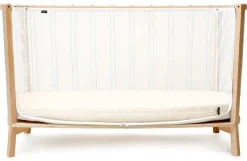 Charlie Crane KIMI Baby Bed with Organic Mattress - Aqua