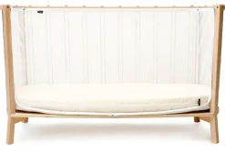 Charlie Crane KIMI Baby Bed with Organic Mattress - Black & White