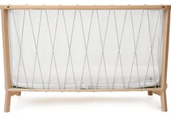 Charlie Crane KIMI Baby Bed with Organic Mattress - Desert