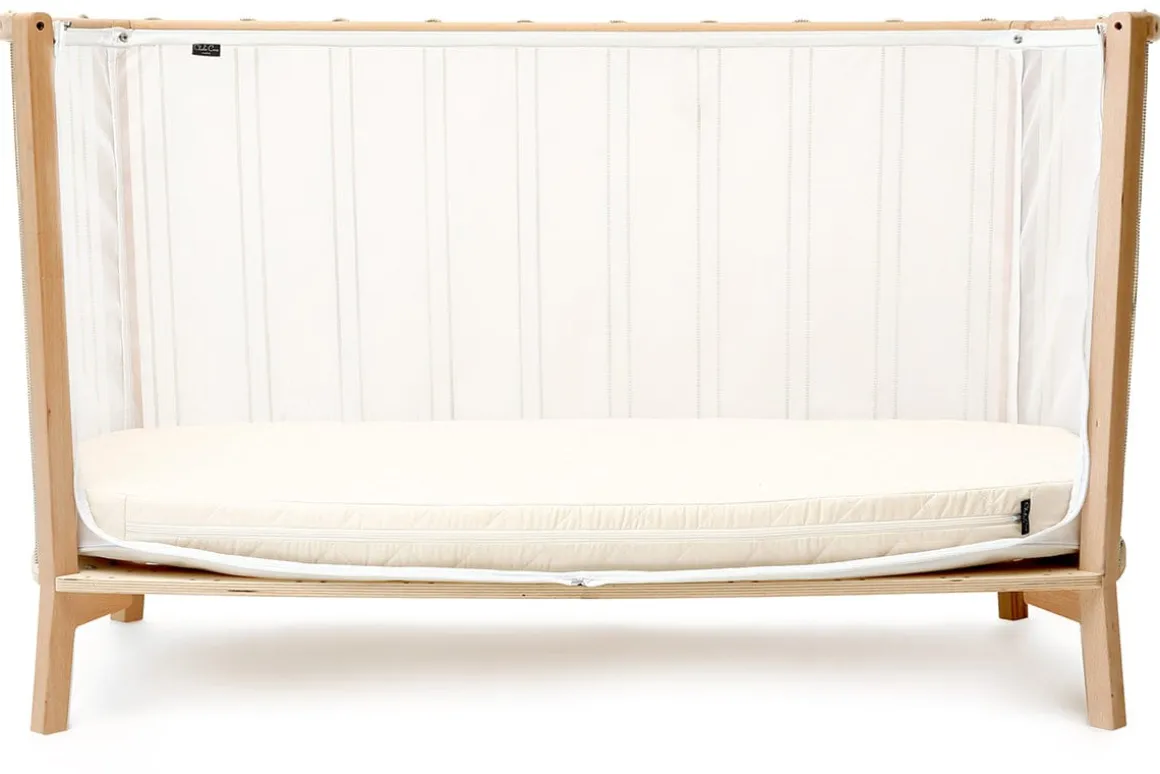 Charlie Crane KIMI Baby Bed with Organic Mattress - Desert