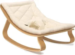 Charlie Crane LEVO Baby Rocker - Beech / Organic White