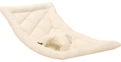 Charlie Crane LEVO Baby Rocker - Walnut / Organic White
