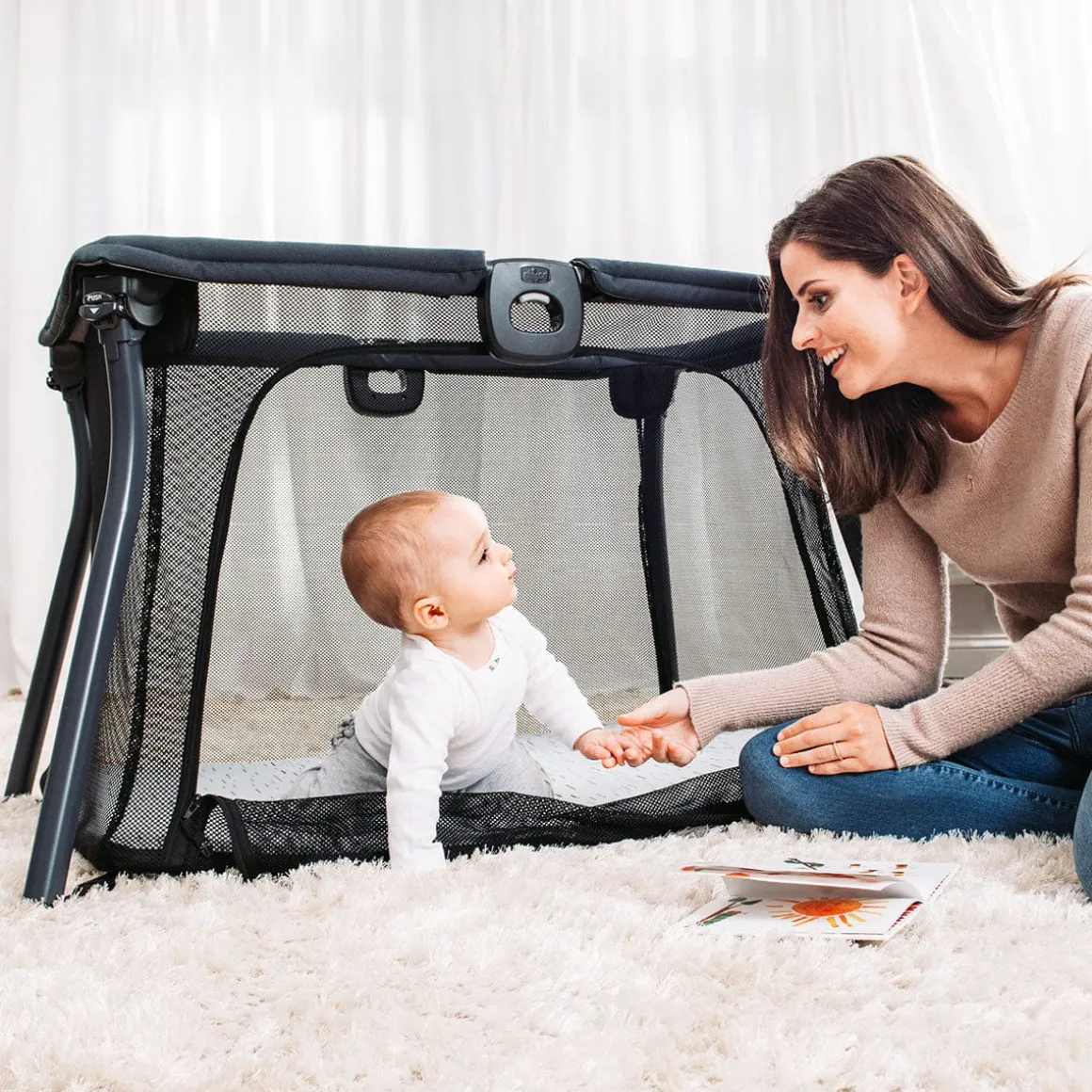 Chicco Alfa Lite Lightweight Travel Playard - Midnight