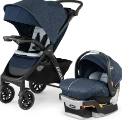 Chicco Bravo LE Trio Travel System - Harbor