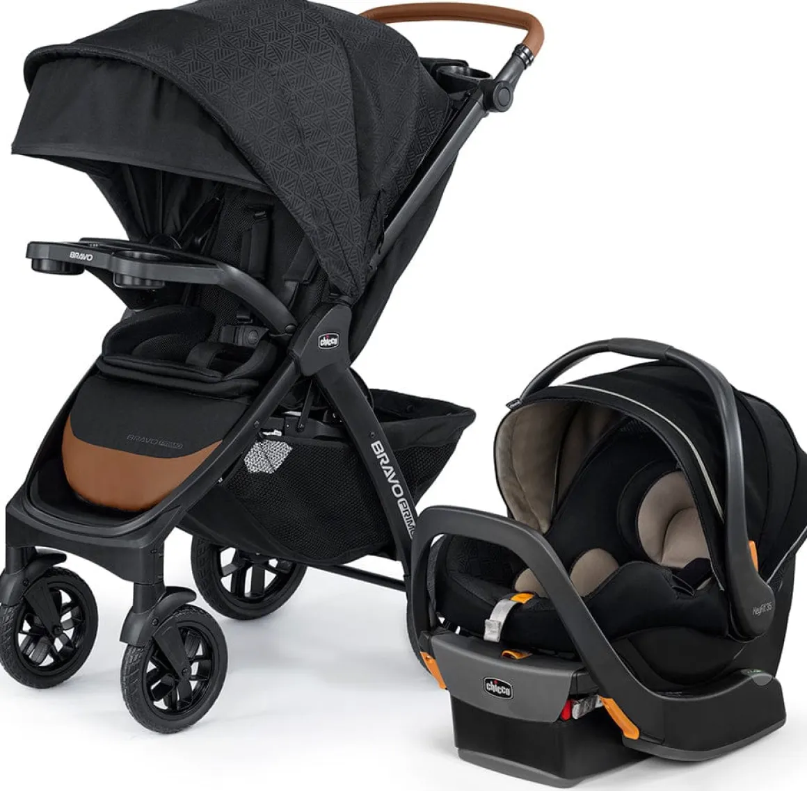 Chicco Bravo Primo Trio Travel System - Springhill