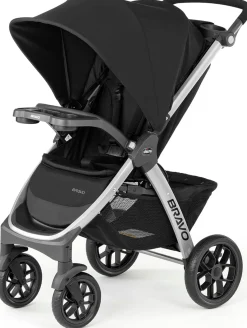Chicco Bravo Quick-Fold Stroller - Black