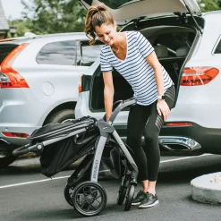 Chicco Bravo Quick-Fold Stroller - Black