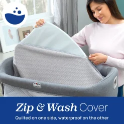 Chicco Close to You Bedside Bassinet - Oat