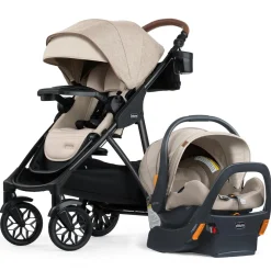 Chicco Corso Primo ClearTex Modular Travel System - Hazelnut