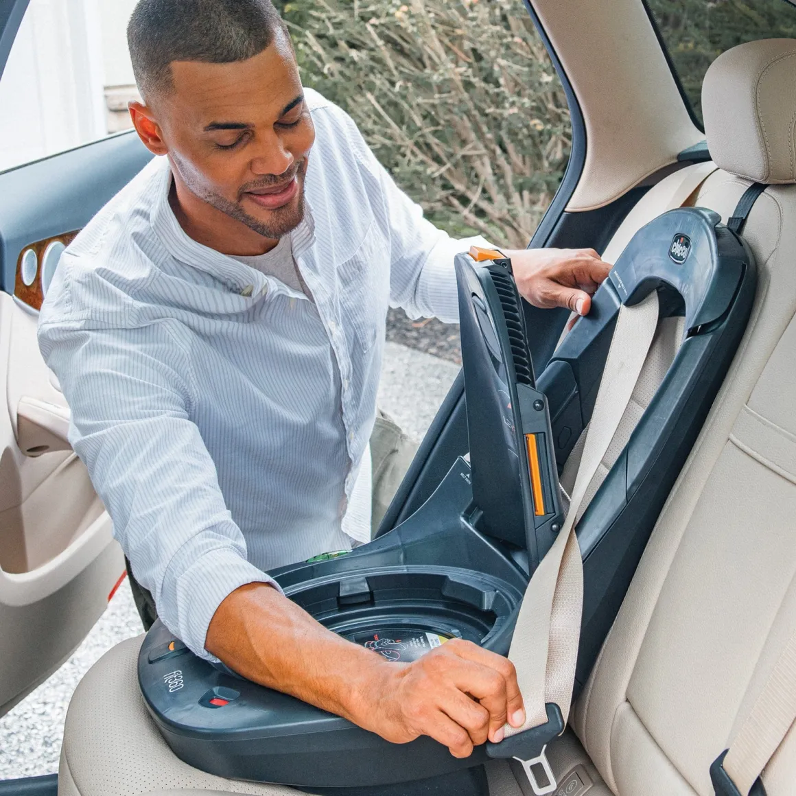 Chicco Fit360 ClearTex Rotating Convertible Car Seat - Obsidian