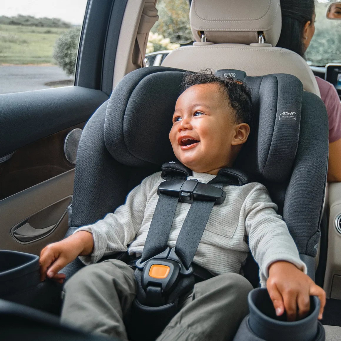 Chicco Fit360 ClearTex Rotating Convertible Car Seat - Obsidian