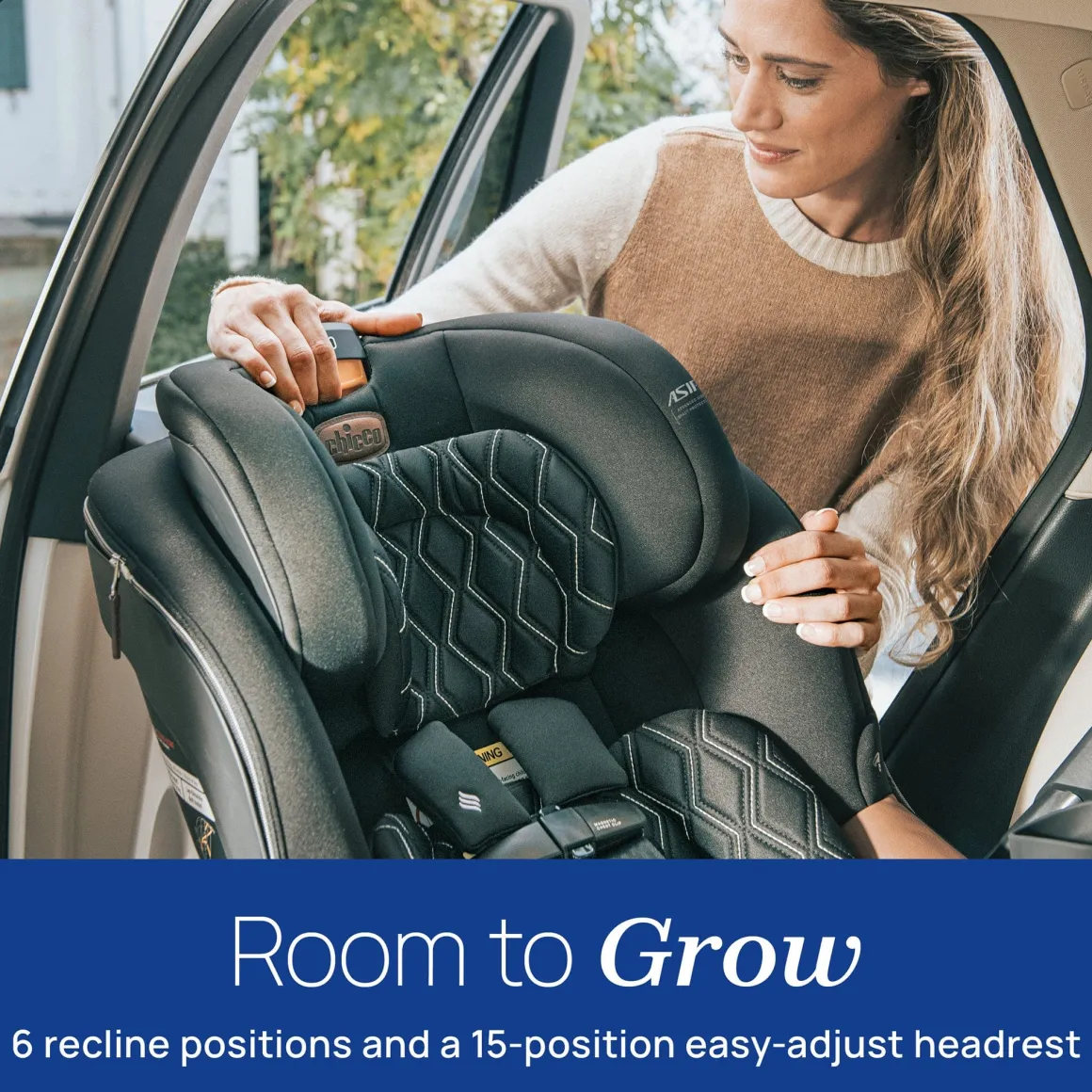 Chicco Fit360 Zip ClearTex Rotating Convertible Car Seat - Jet