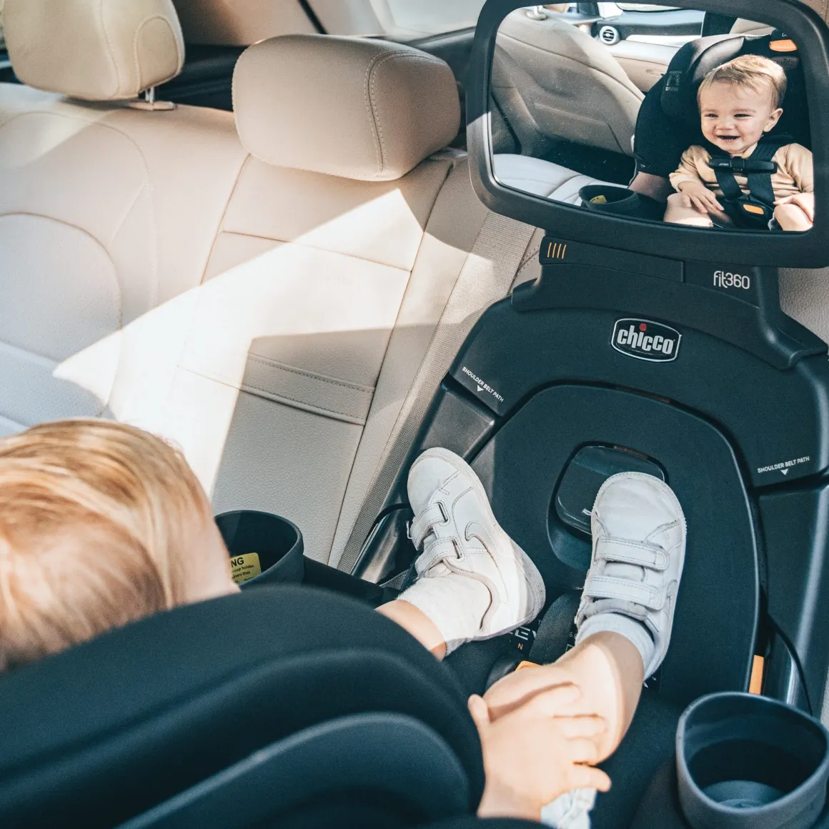 Chicco Fit360 Zip ClearTex Rotating Convertible Car Seat - Teak