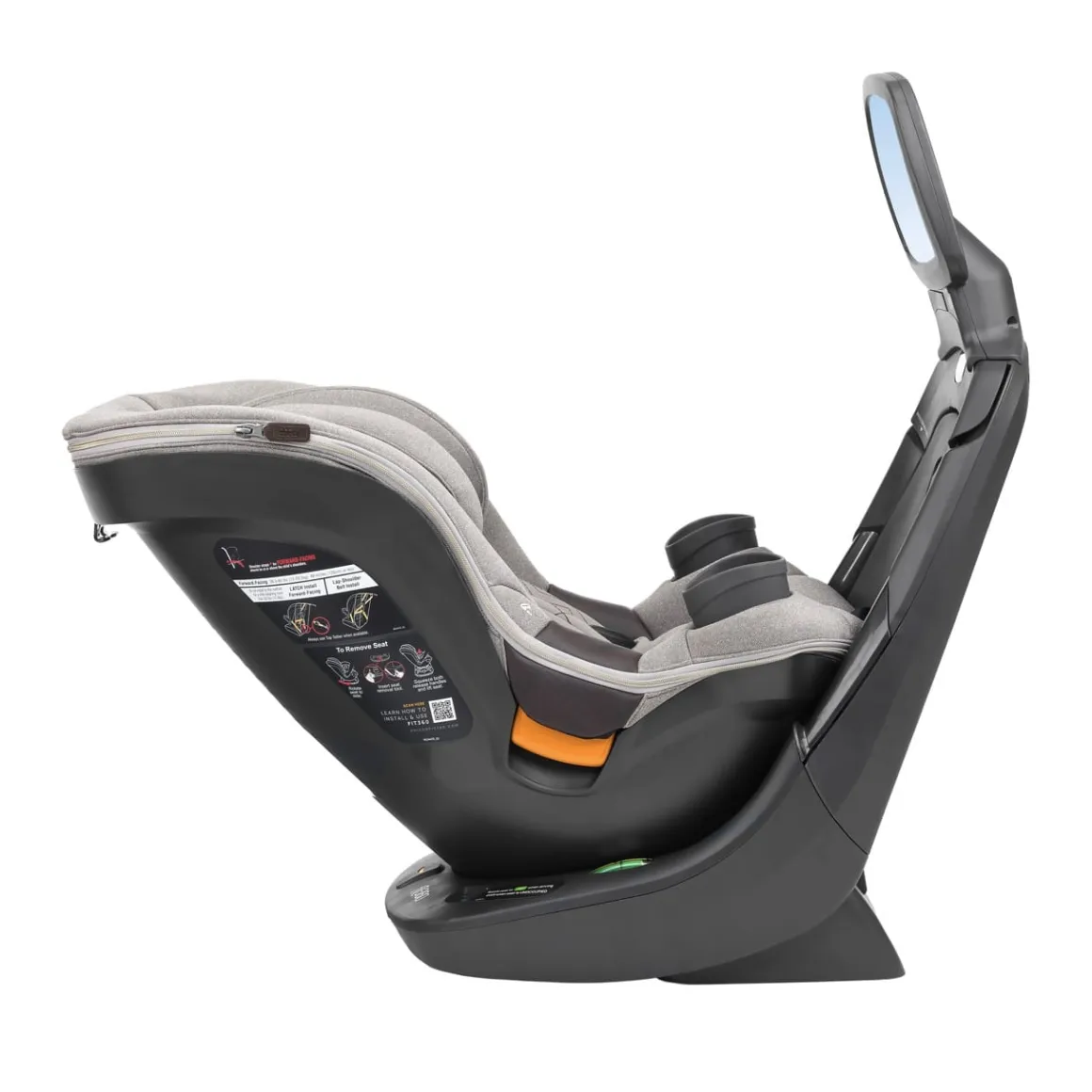 Chicco Fit360 Zip ClearTex Rotating Convertible Car Seat - Teak