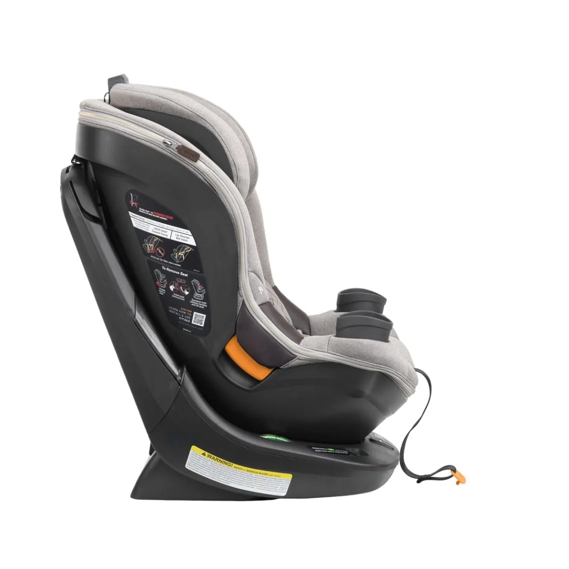 Chicco Fit360 Zip ClearTex Rotating Convertible Car Seat - Teak