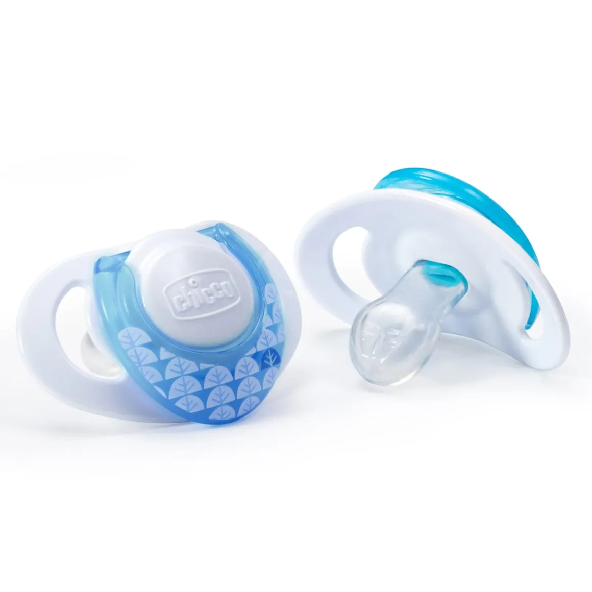 Chicco Hard Shield Orthodontic Pacifiers - Blue - 0M+
