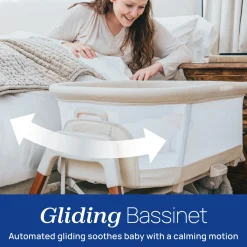 Chicco LullaGlide Plus 3-in-1 Bassinet - Serene