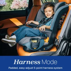Chicco MyFit ClearTex Harness + Booster Car Seat - Coral
