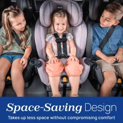Chicco OneFit LX ClearTex All-in-One Convertible Car Seat - Ebony