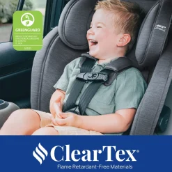 Chicco OneFit Max ClearTex All-in-One Convertible Car Seat - Ash