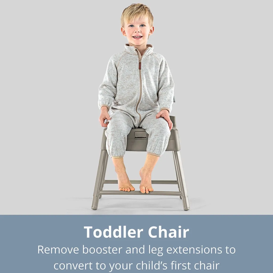 Chicco Stack Hi-Lo 6-in-1 Multi-Use High Chair - Sand