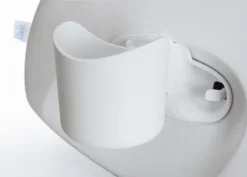 Clek Foonf & Fllo Drink Thingy Car Seat Cup Holder - White